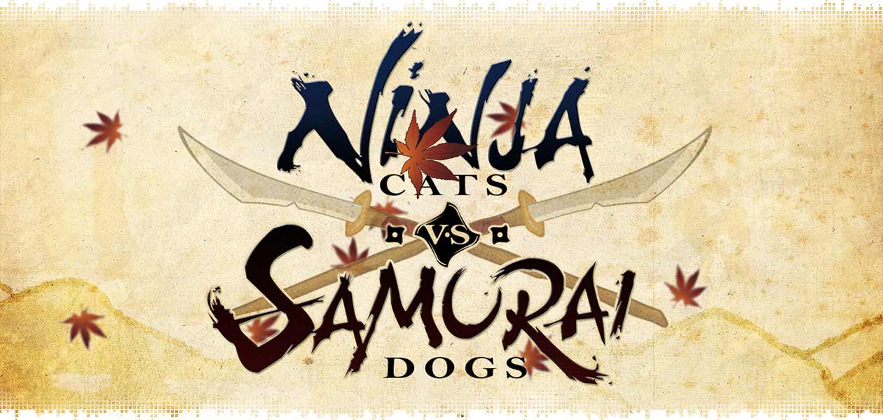 logo-ninja-cats-vs-samurai-dogs-review