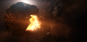 Вторая карта в Arena Commander: "Умирающая звезда системы Pyros"