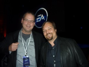 Рей Музыка и Грег Зищук на E3 2011. Через год они объявят о завершении карьеры игровых разработчиков.