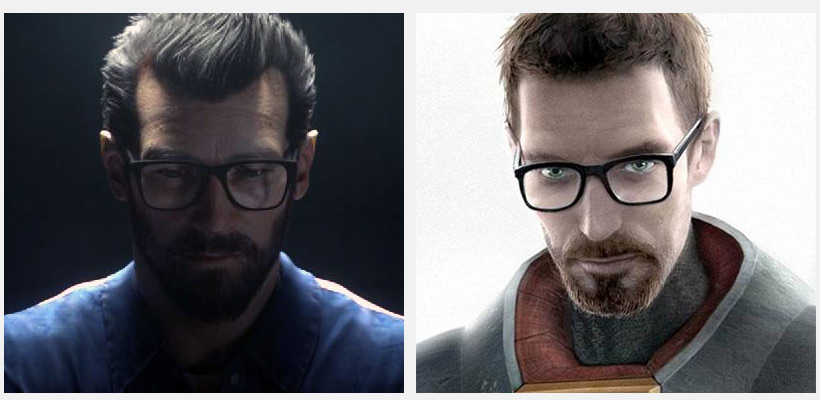 Алекс Тейлор подозрительно похож на Гордона Фримена из Half-Life. Оправу для очков они точно покупали в одном магазине.