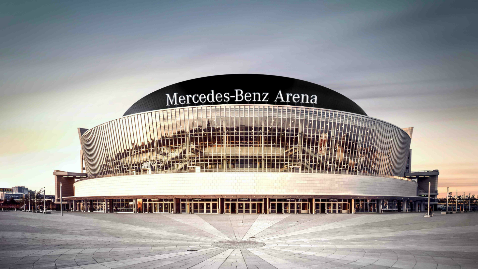 Mercedes-Benz Arena, Берлин, – место проведения финалов ЧМ 2015.