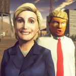 Авторы Carmageddon: Max Damage предлагают проехаться по Дональду Трампу и Хиллари Клинтон