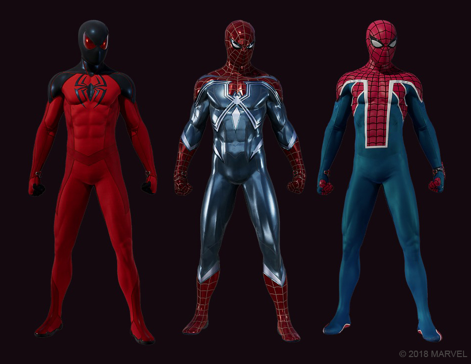 Spider-Man: The Heist костюмы.